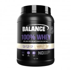 Balance 100%纯乳清蛋白粉 香草味 1公斤